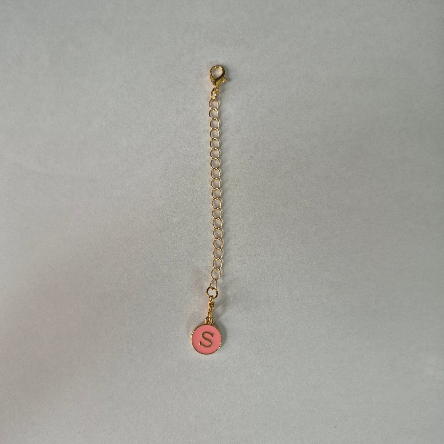 Tumbler Chain Charm - Alphabet