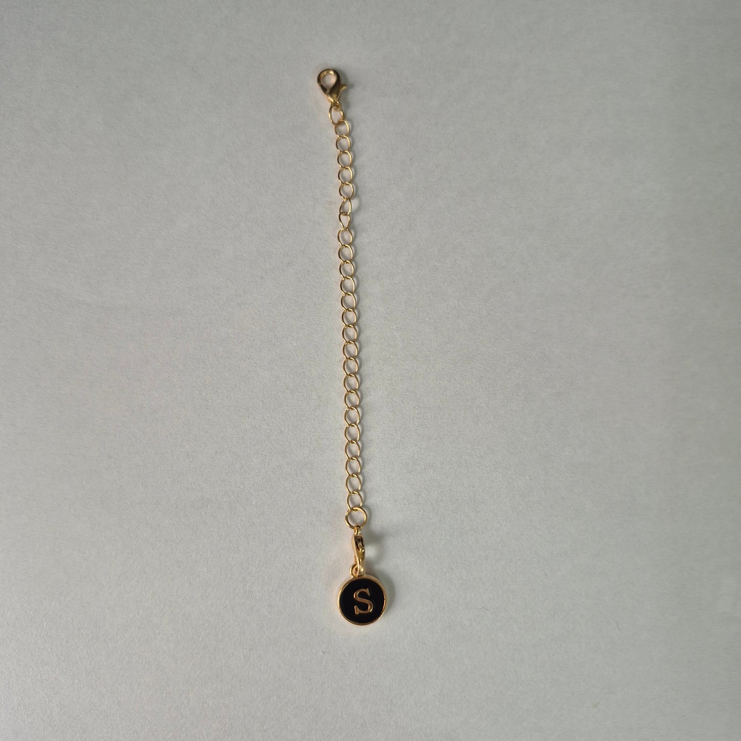 Tumbler Chain Charm - Alphabet