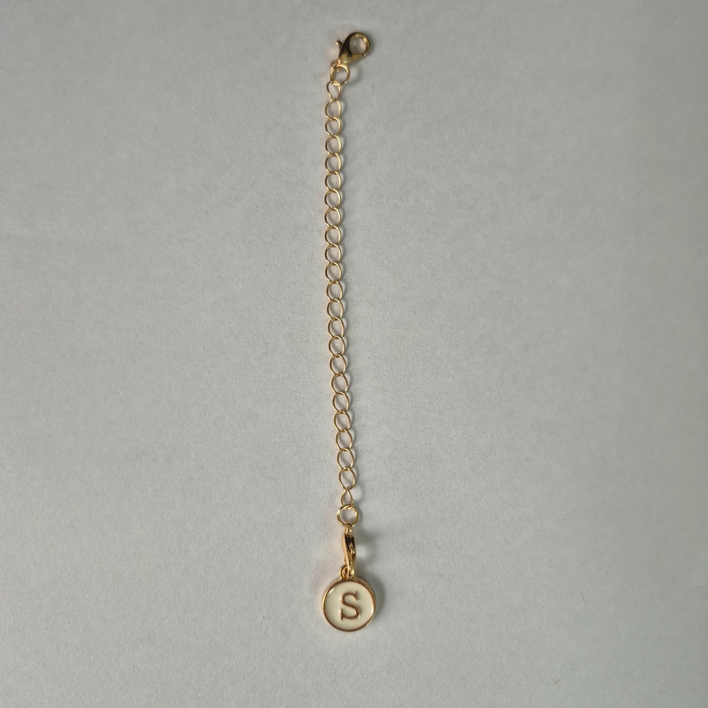 Tumbler Chain Charm - Alphabet