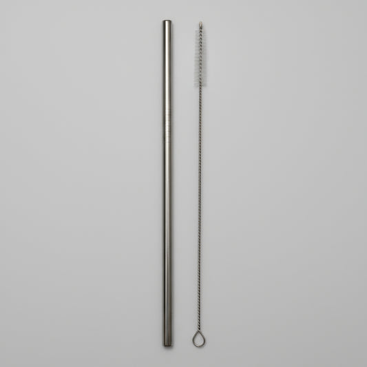 Stainless Steel Straw for Tumbler + Brush Cleaner