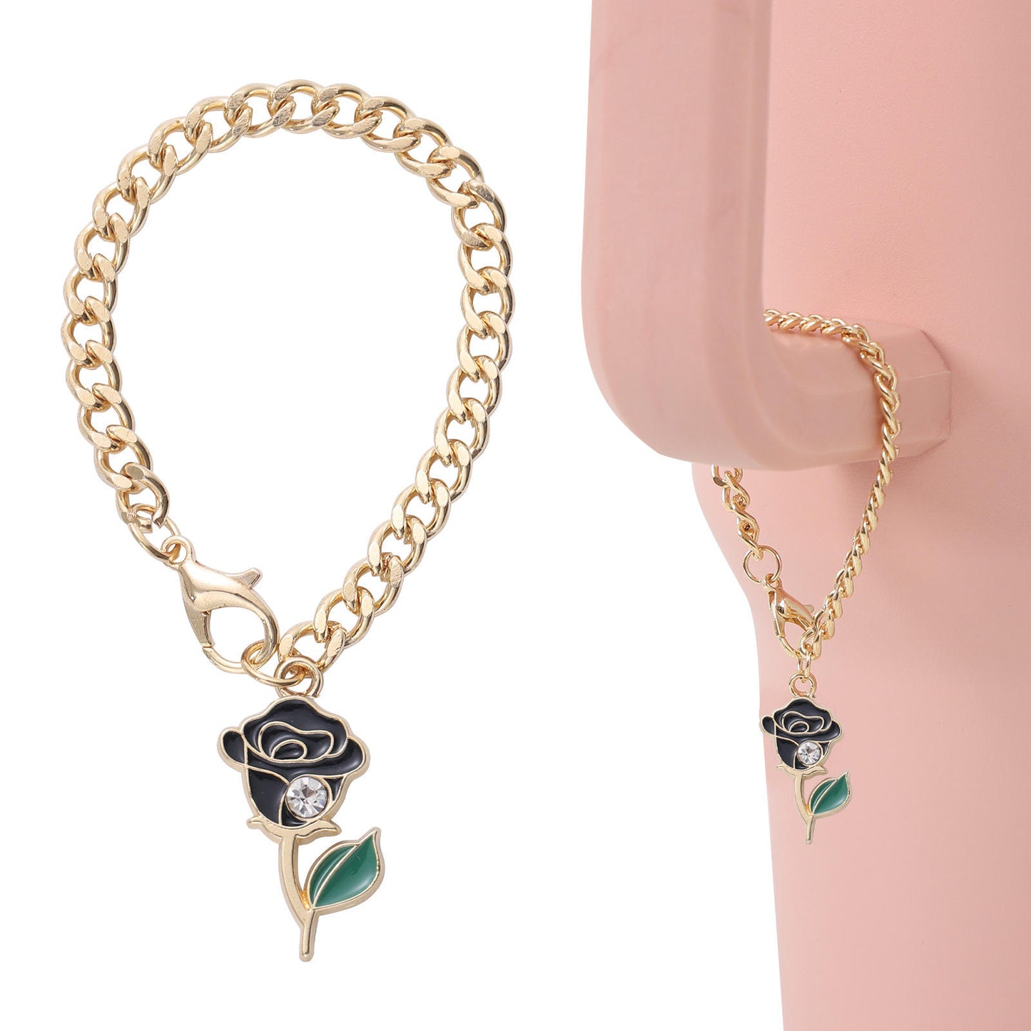 Flower Chain Charm