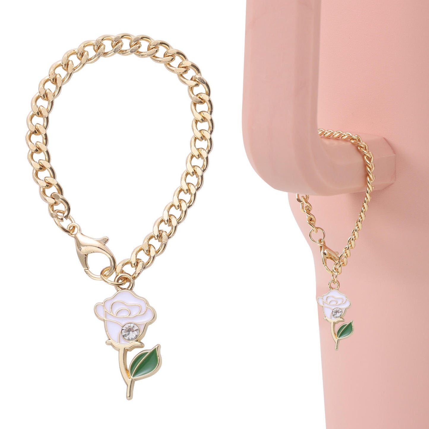 Flower Chain Charm