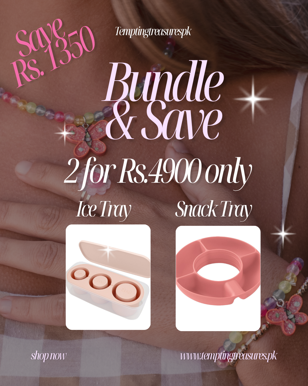 Bundle Deal - Ice Tray + Snack Tray