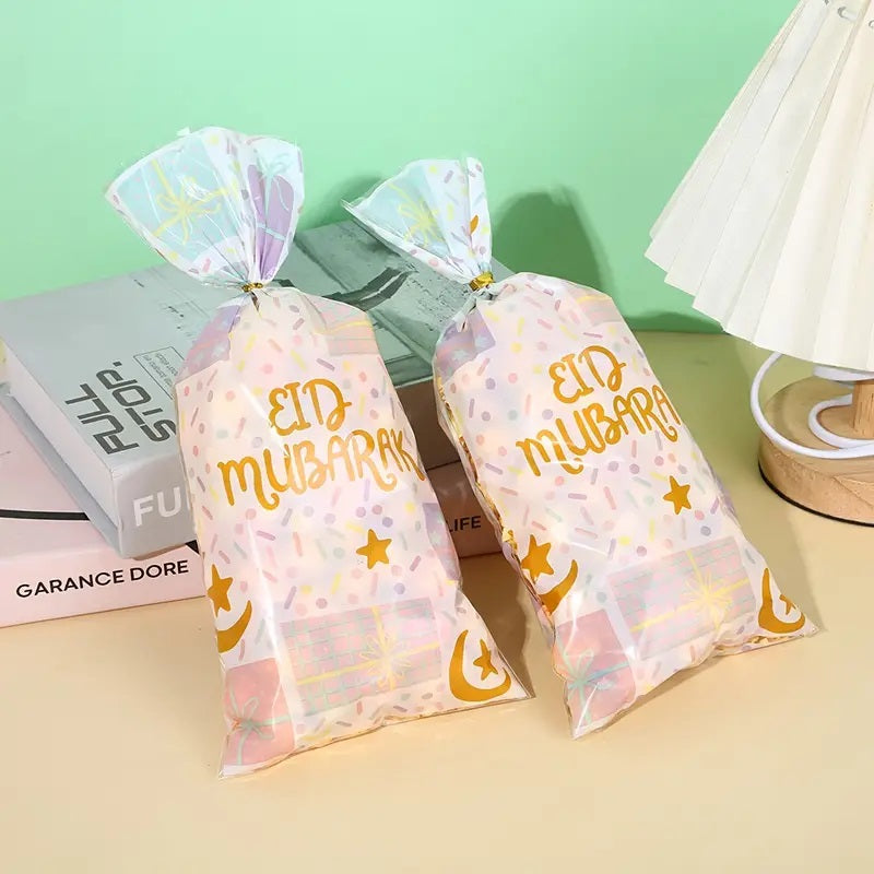 Goody Bags - EID Mubarak - MEDIUM (Pack of 10) [Empty Bags]