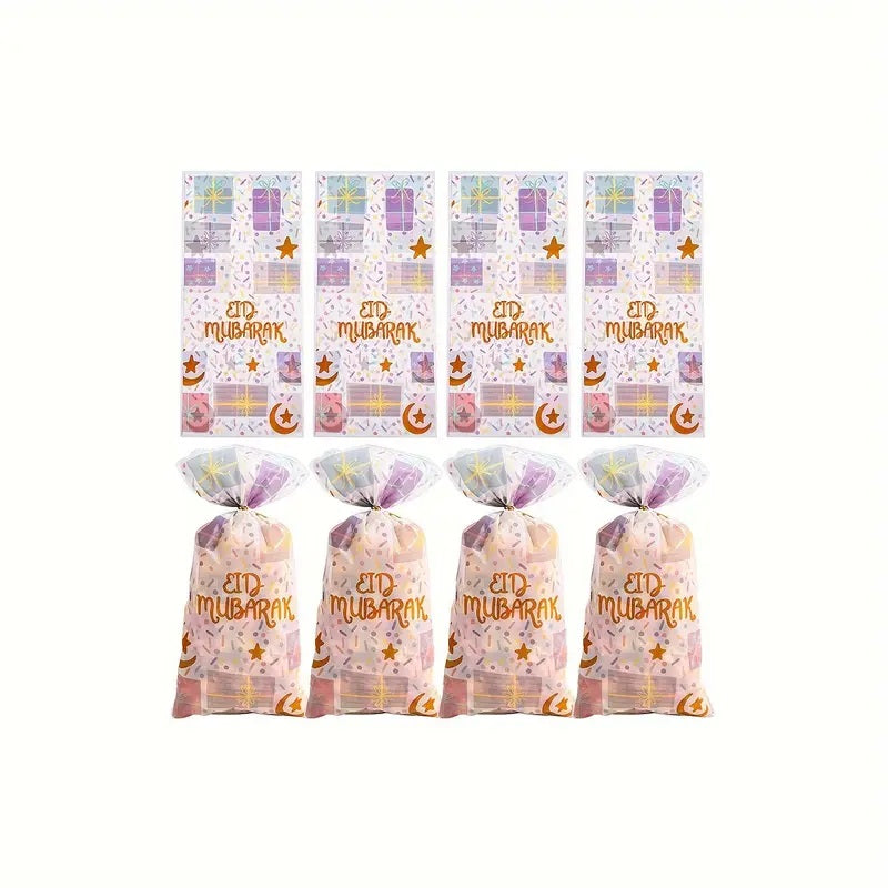 Goody Bags - EID Mubarak - MEDIUM (Pack of 10) [Empty Bags]