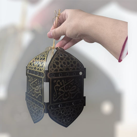 Ramadan 3D Hanging Lantern (Pack of 3)