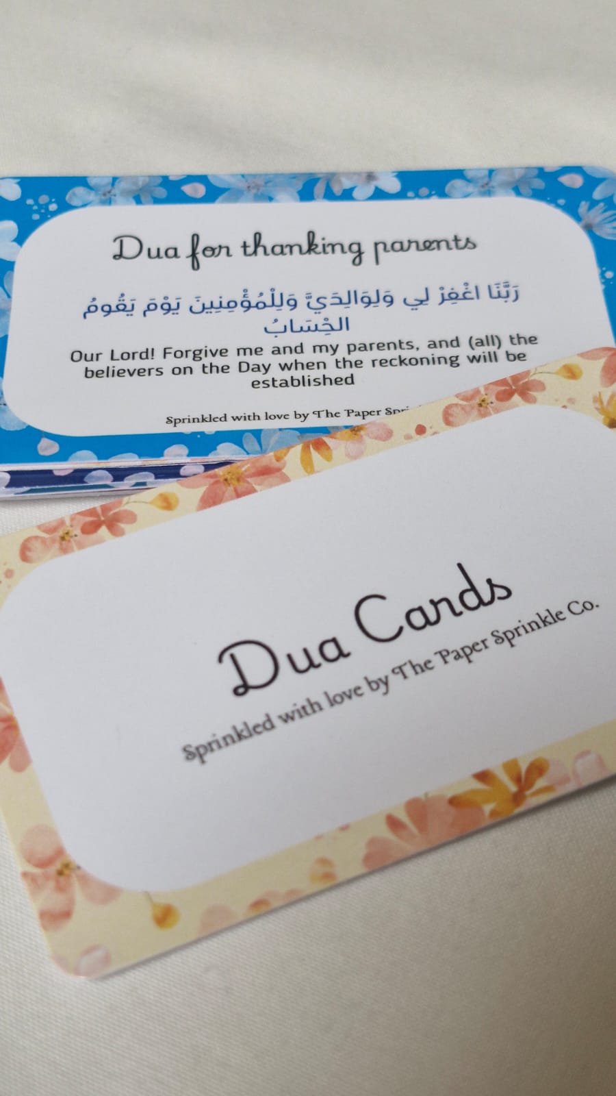 Dua Cards