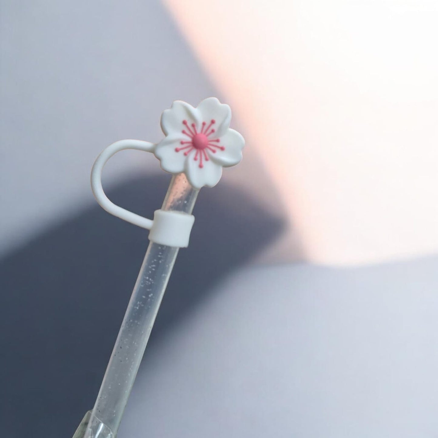 Flower Straw Cover with FREE Straw