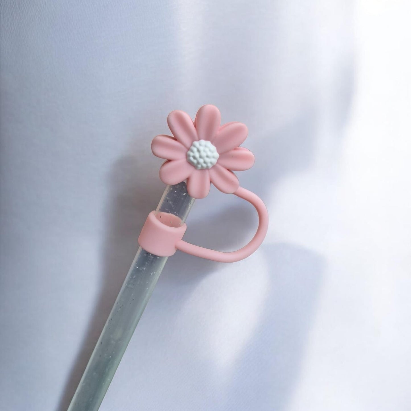 Flower Straw Cover with FREE Straw