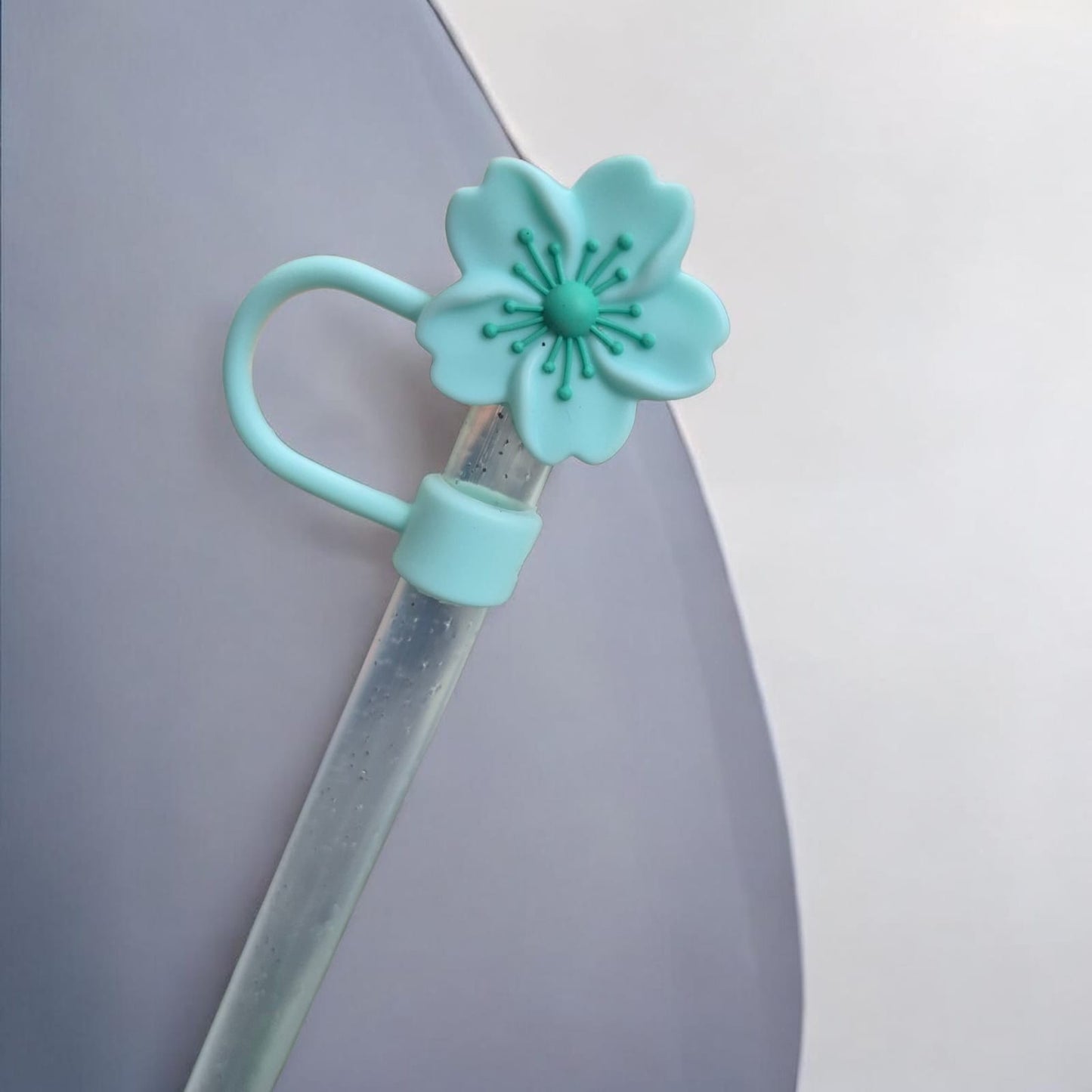 Flower Straw Cover with FREE Straw
