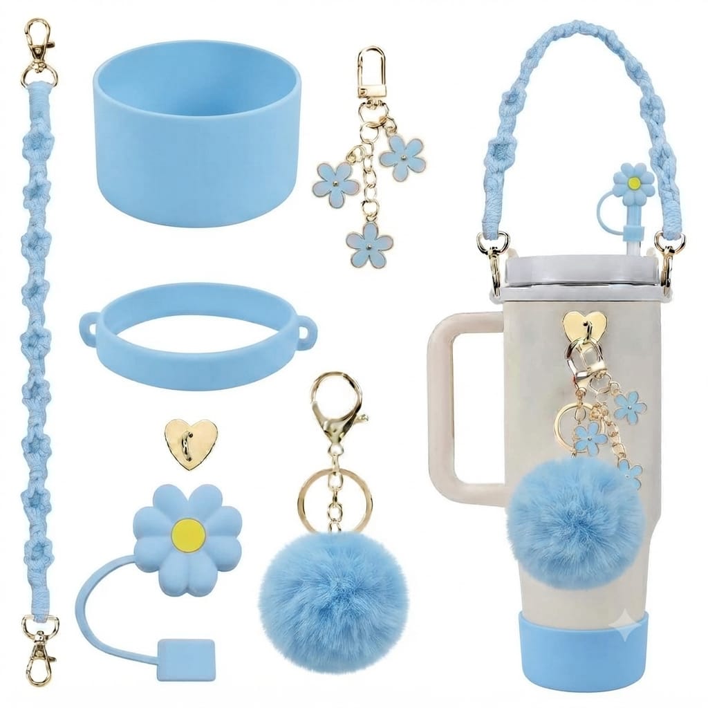 Tumbler Accessories Set (7 Pcs)