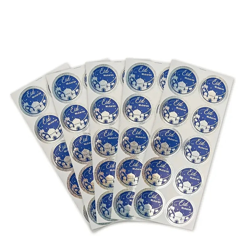 Eid Mubarak Stickers (pack of 2 sheets)