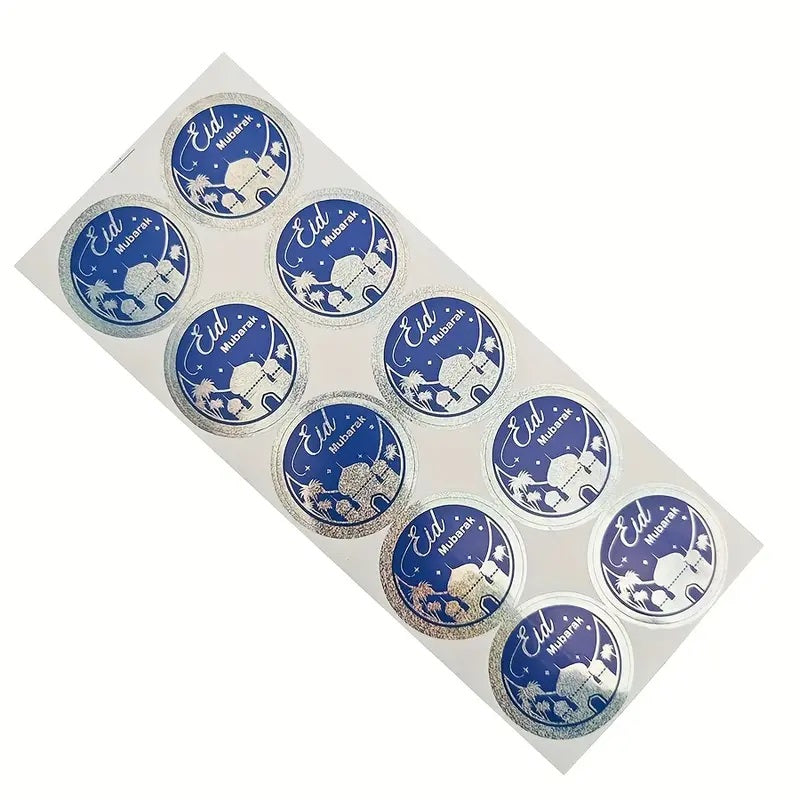 Eid Mubarak Stickers (pack of 2 sheets)