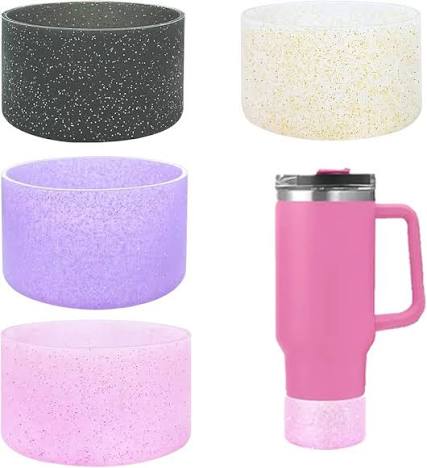 Glitter Tumbler silicone boot