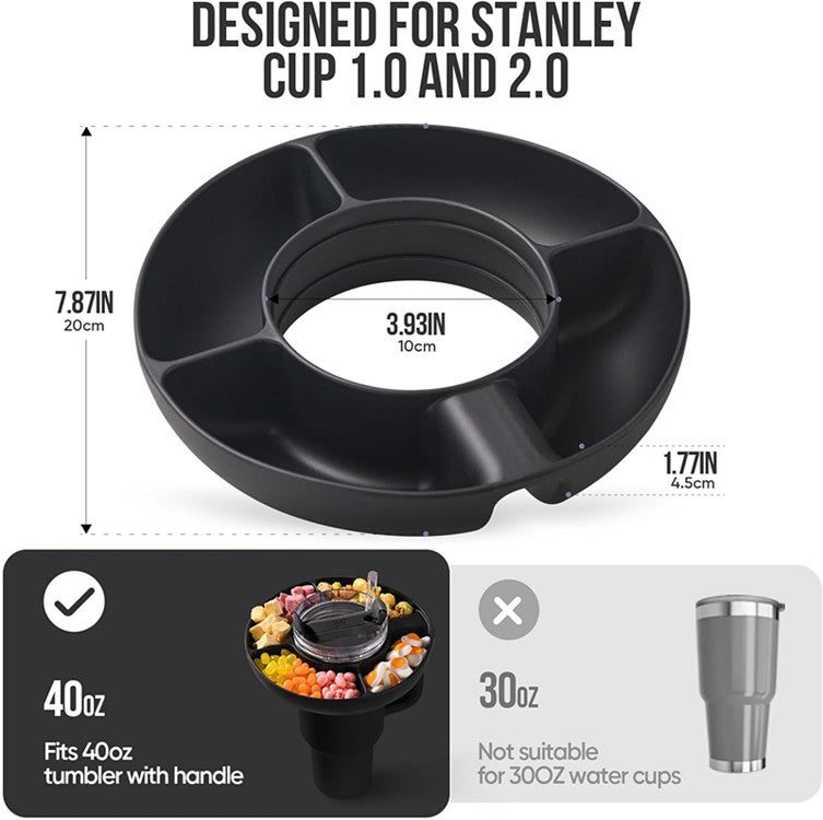 Tumbler Snack Tray