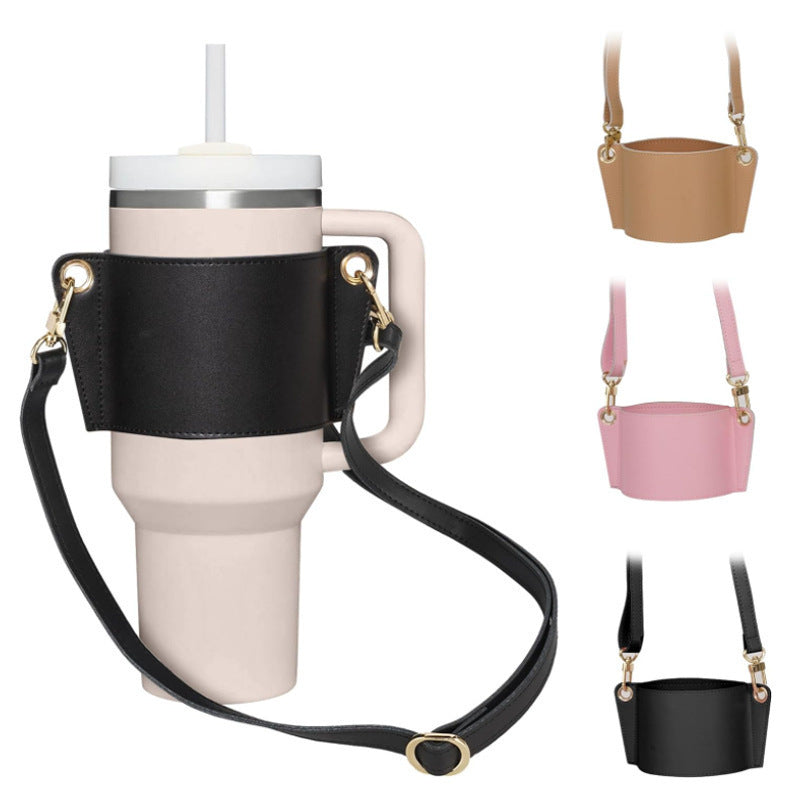 Tumbler Leather Bag