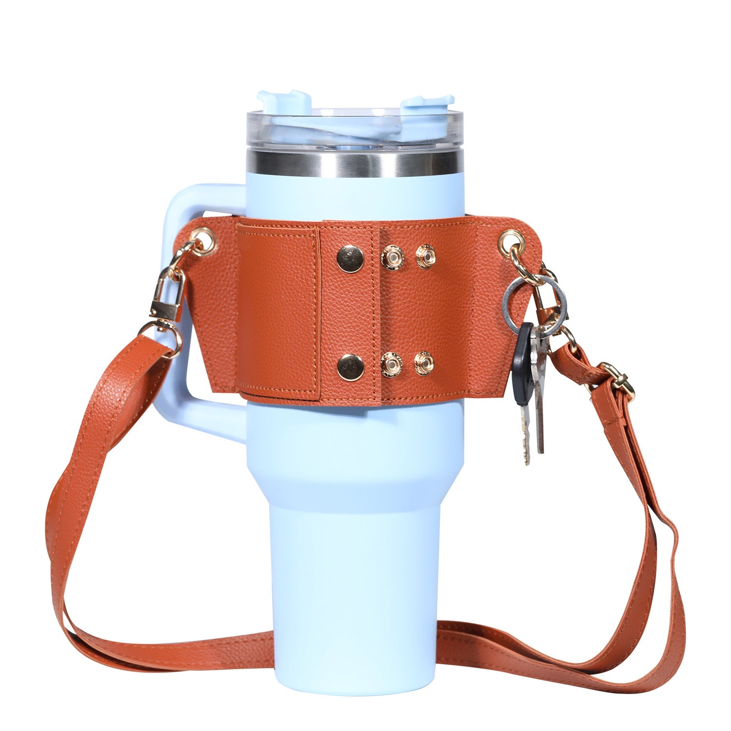 Tumbler Leather Bag